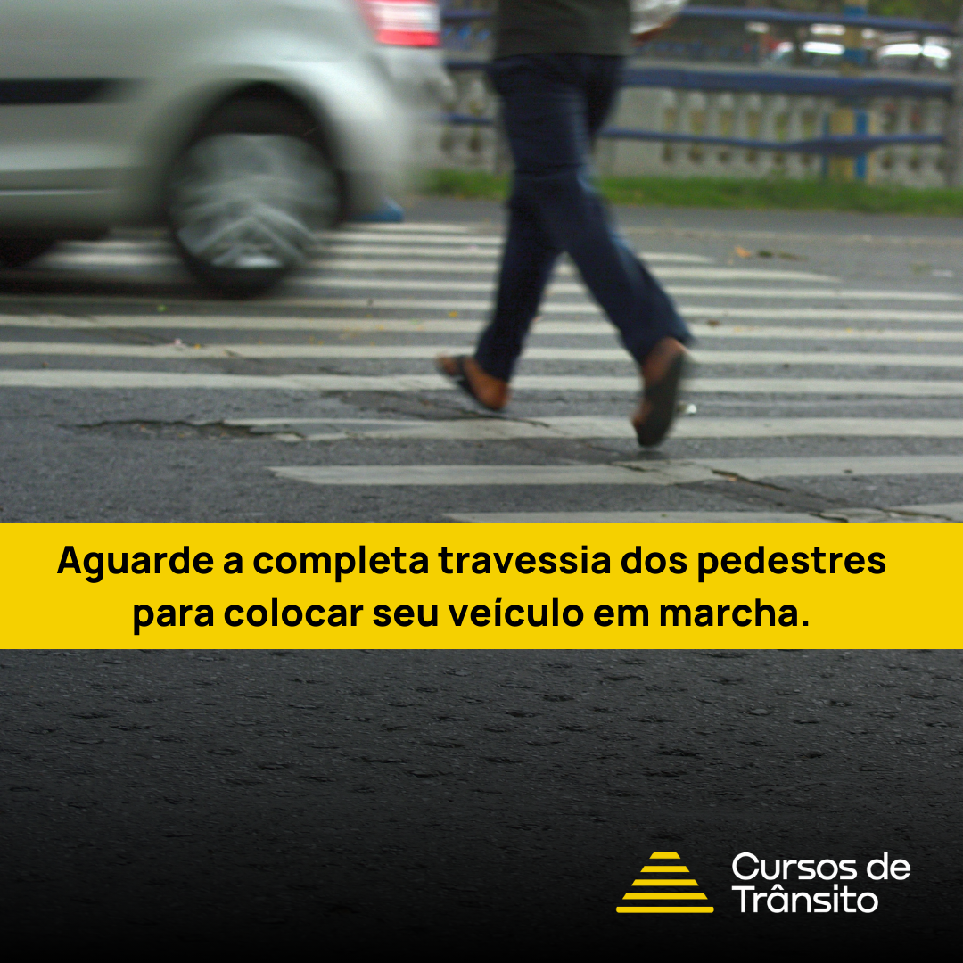Não dar preferencia ao pedestre é Infração e gera multa - Cursos de ...